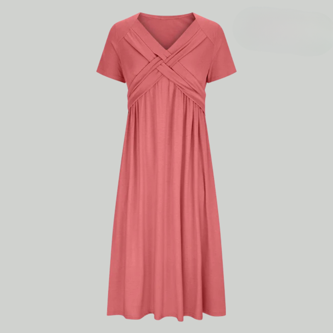 Sienna | Flattering Tummy-Coverage Elegance Dress