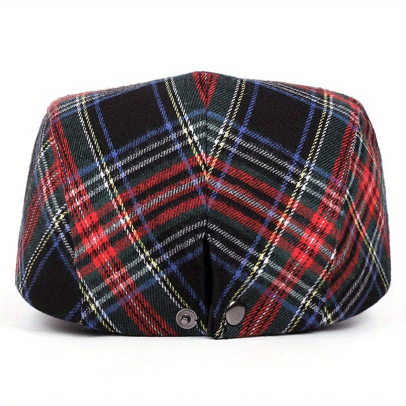 Highland | Adjustable Plaid Beret - Lightweight & Stylish