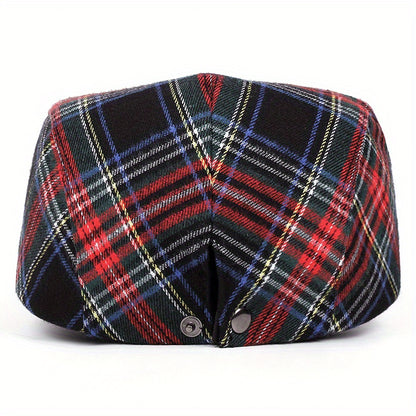 Highland | Adjustable Plaid Beret - Lightweight & Stylish