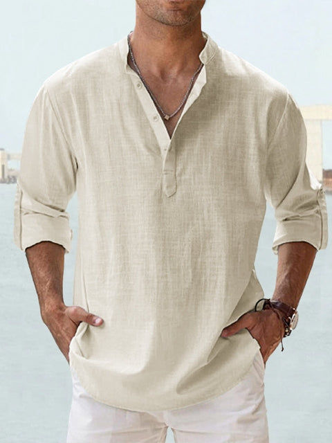 Leon - Breathable Linen Shirt