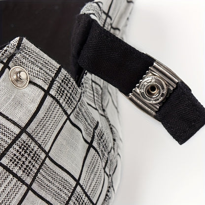 Stonemont™ | Plaid Beret Cap – Lightweight, Adjustable & Season-Ready