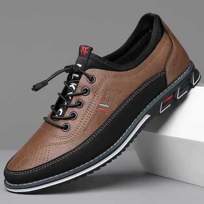 Jake - Ergonomic Leather Shoes with Adjustable Lace