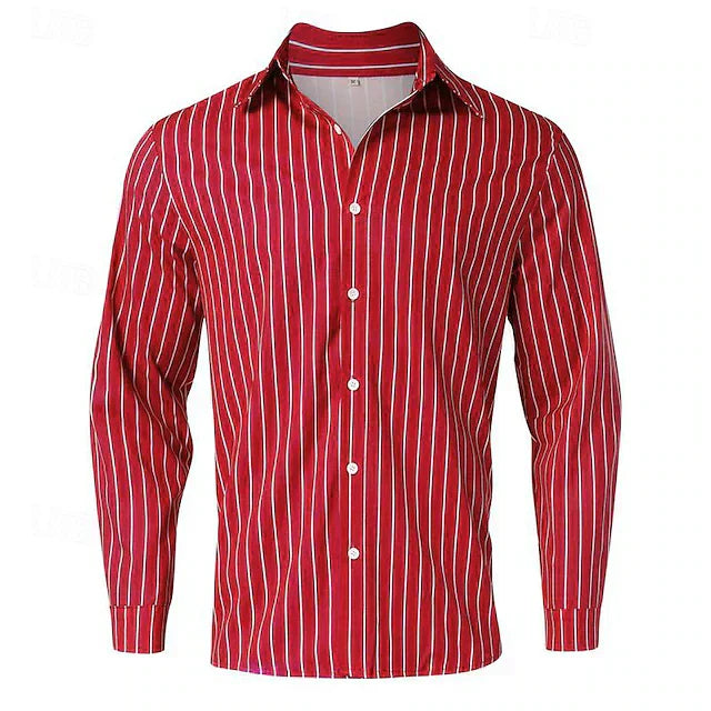 Jason - Classic Striped Men's Shirt