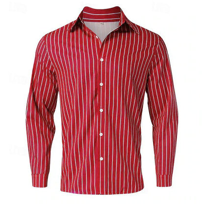 Jason - Classic Striped Men's Shirt