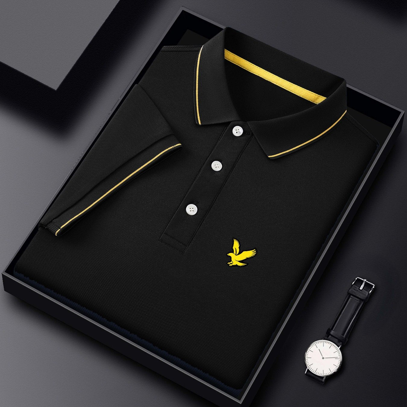 Messino Tailored Micro-Stretch Polo