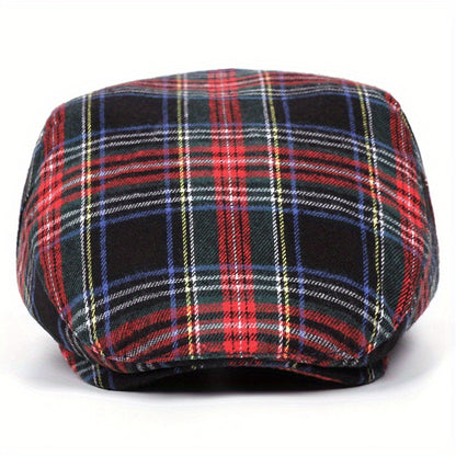 Highland | Adjustable Plaid Beret - Lightweight & Stylish