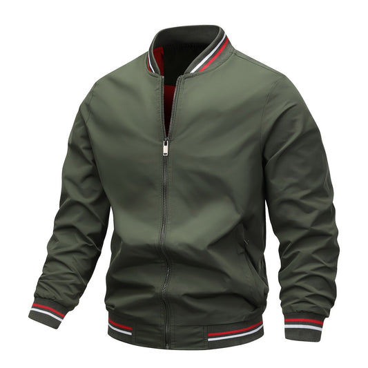 The Mayfair Striped Zip Jacket