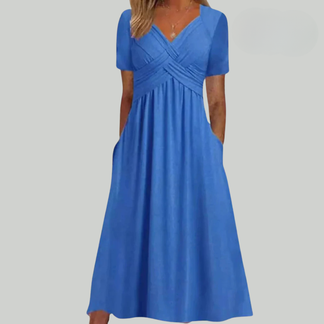 Sienna | Flattering Tummy-Coverage Elegance Dress