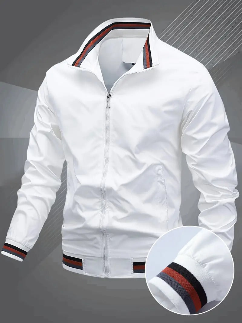 Urban Edge Luxury Windbreaker Jacket
