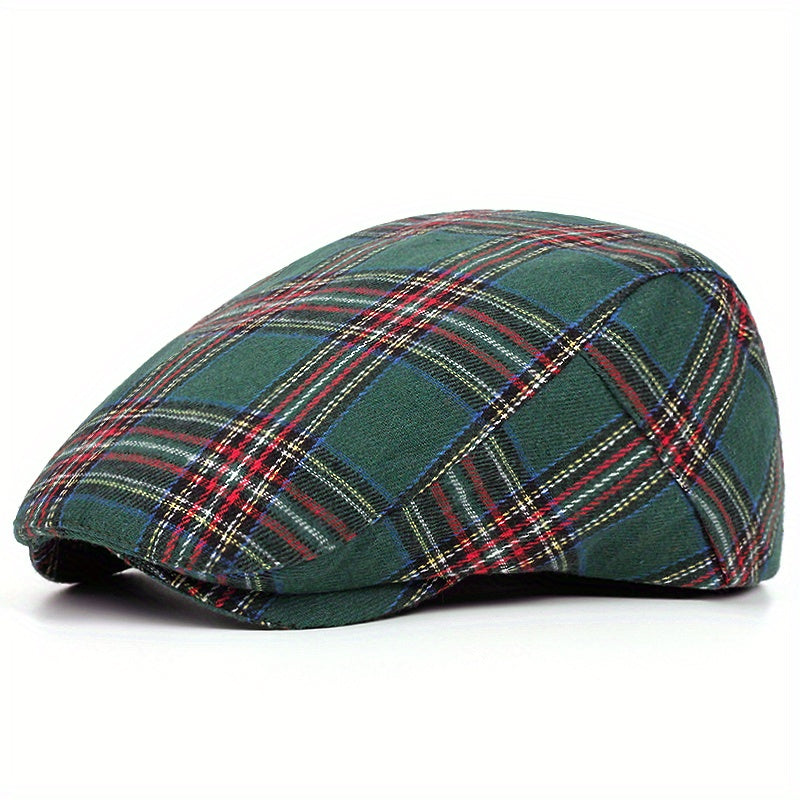 Highland | Adjustable Plaid Beret - Lightweight & Stylish