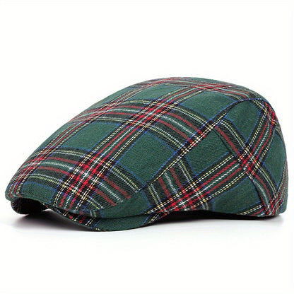 Highland | Adjustable Plaid Beret - Lightweight & Stylish