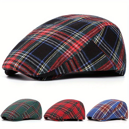 Highland | Adjustable Plaid Beret - Lightweight & Stylish