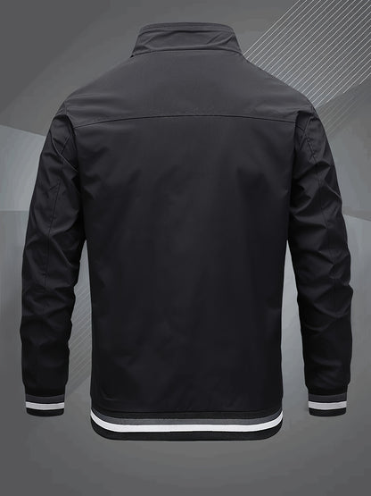 Urban Edge Luxury Windbreaker Jacket