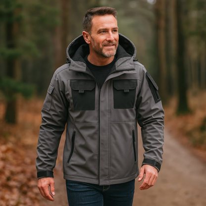 Jason Fleece-Lined Tactical Utility Jacket