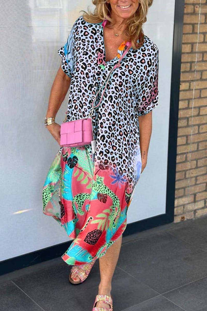 Amanda | Relaxed Leopard Dress