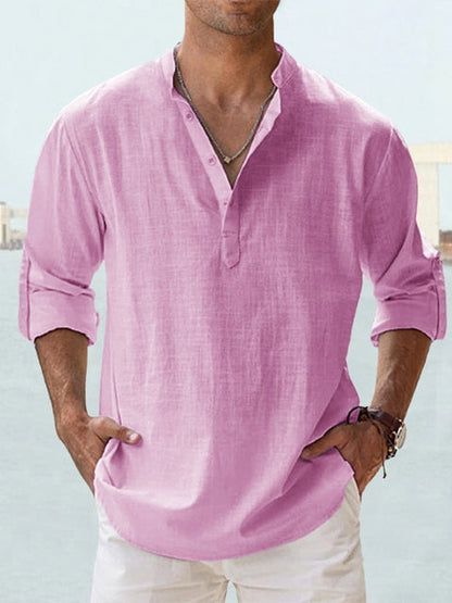 Leon - Breathable Linen Shirt