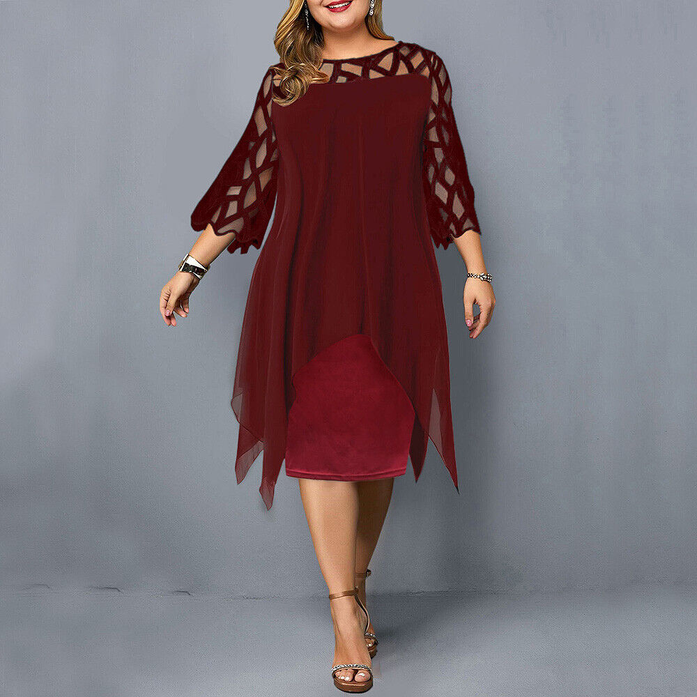 Abelone | Elegant Oversize Midi Dress