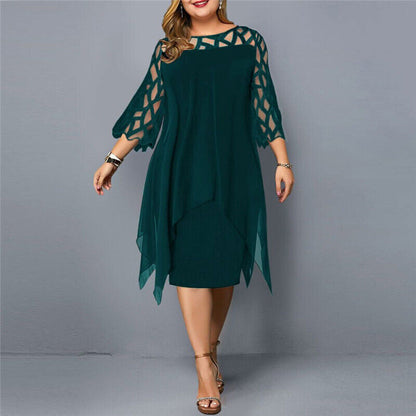 Abelone | Elegant Oversize Midi Dress