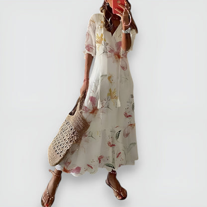 Diana | Boho Wrap-Style Dress