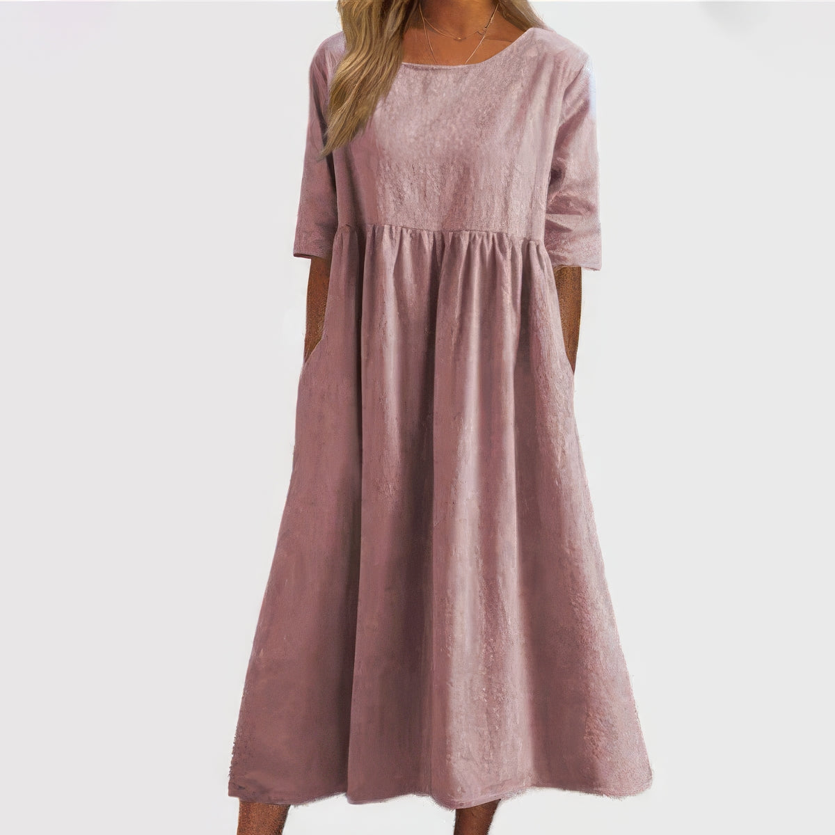Liora | Effortless Elegance A-Line Dress